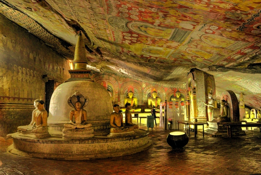 Храм Дамбуллы, Шри-Ланка