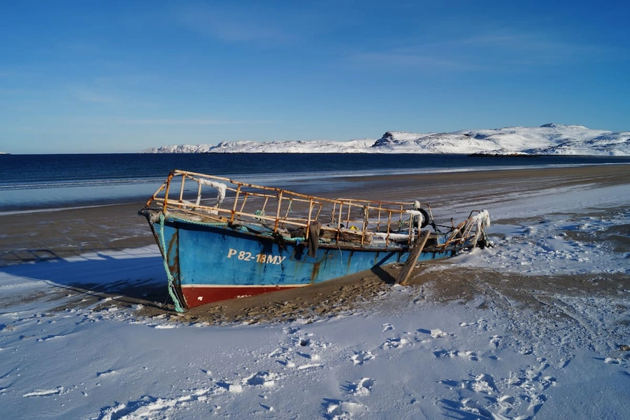 Териберка, кладбище кораблей